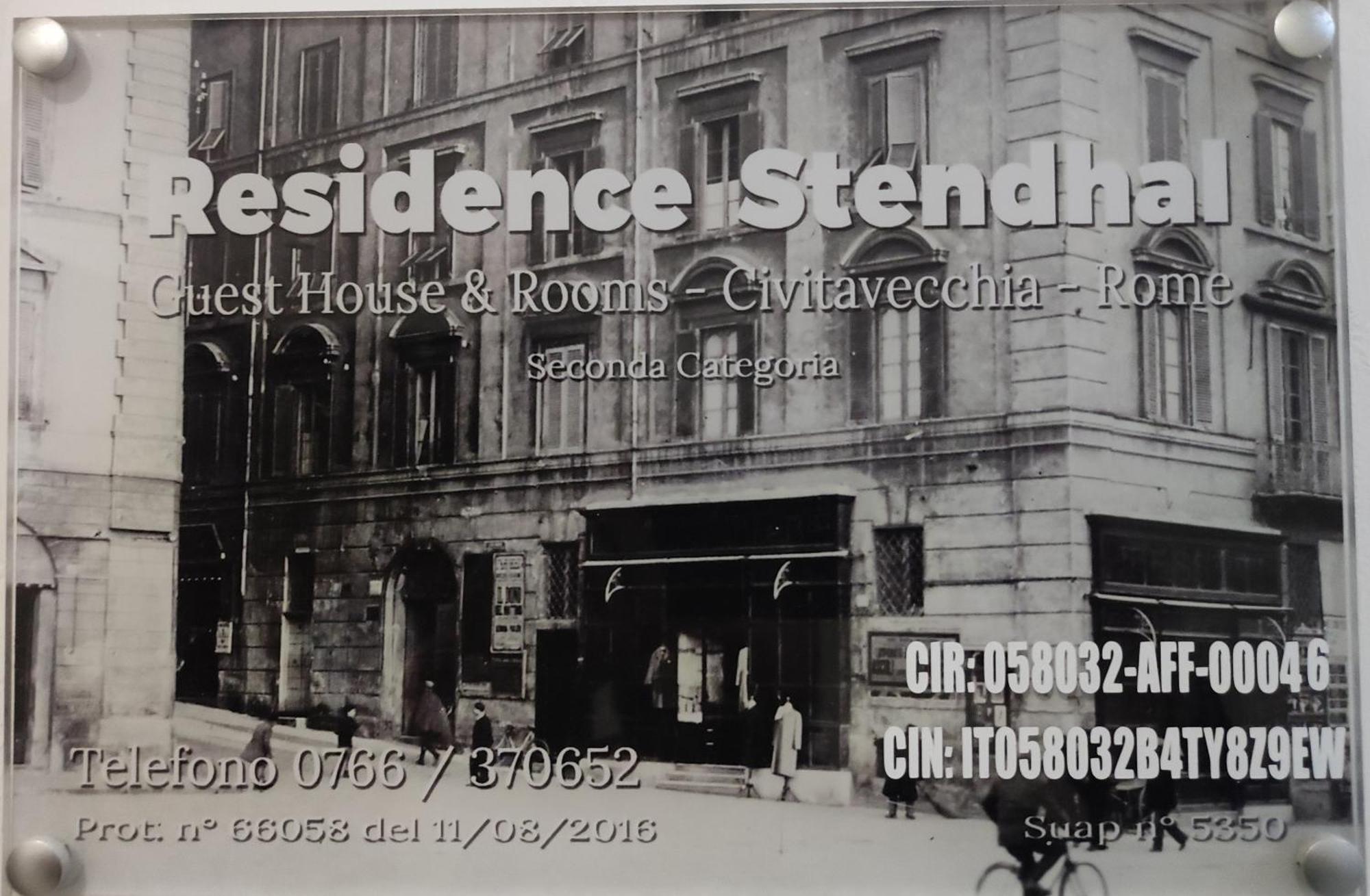 Residence Stendhal Guest House Civitavecchia Bagian luar foto