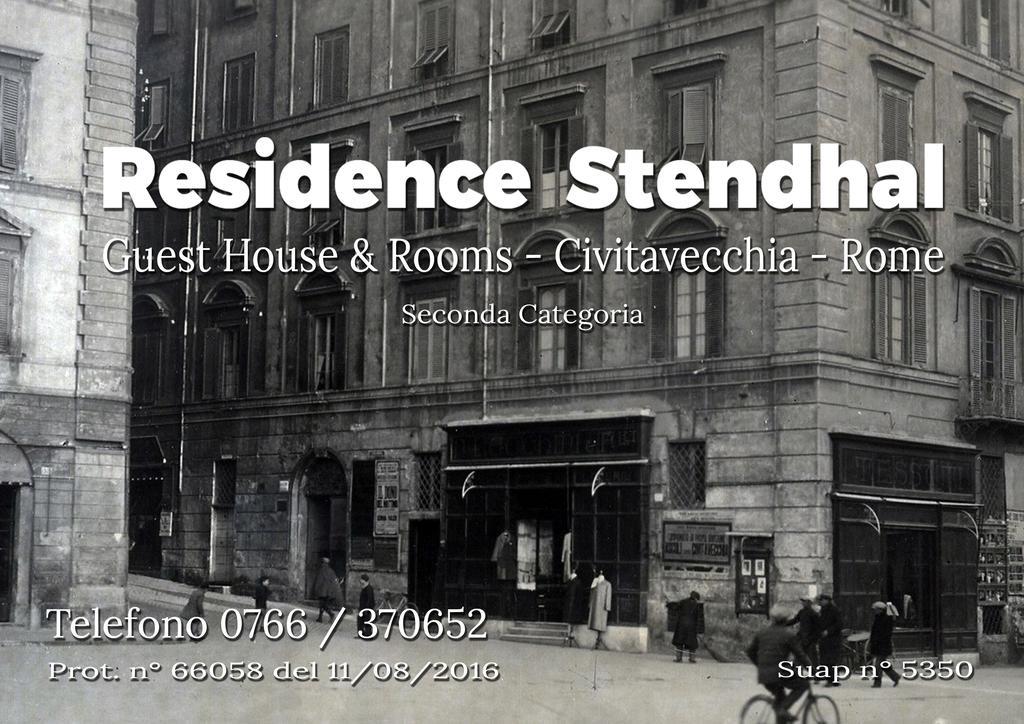 Residence Stendhal Guest House Civitavecchia Bagian luar foto